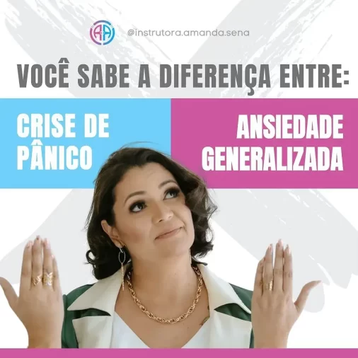 Diferença entre crise de pânico e ansiedade generalizada